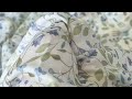 Baumwoll-Popeline Silk für Bekleidung, Vergissmeinnicht