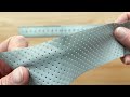 Perforiertes elastisches Reflexband, Breite 50 mm, zum Aufnähen