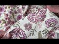 Baumwollstoff/Leinwand Blumen