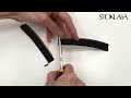 Set unterer Endstücke zur Reparatur von Spiral- und Metallreißverschlüssen