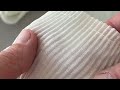 Doppelte plissierte Rüsche, Breite 90 mm
