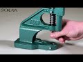 WUK Druckknöpfe mit Feder für mitteldicke Stoffe, Ø 12 mm