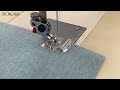 Rollfuß aus Kunststoff zum Aufnähen von Applikationen