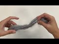 Besatzband aus Kunstfell zum Einnähen rund, Breite 2 cm