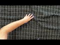 Kostümstoff mit Lurex/Tweed